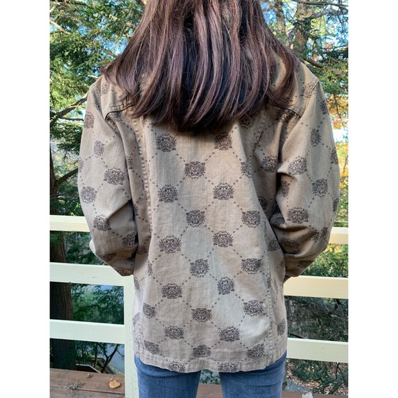 📌 Rare UO BDG Tiger Print Denim Jacket - Picture 6 of 6